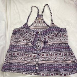 Cute summery flowy top!
